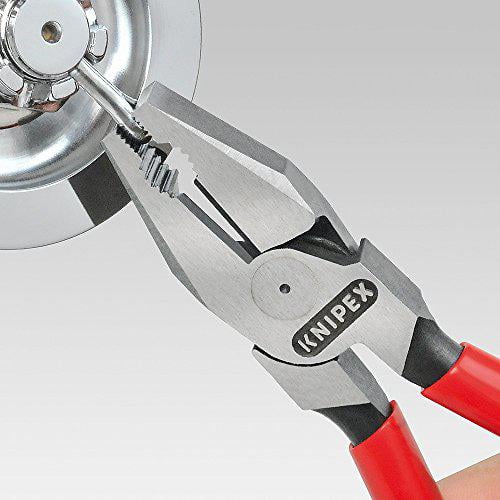 knipex 02 01 180 7,09" high leverage combination pliers