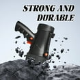 thumbnail image 4 of HIBIBUD Flashlights High Lumens,3-Speed Flashlights for Home,IP68 Waterproof Flashlight Rechargeable,Black&Red, 4 of 7