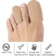 thumbnail image 3 of 10 Pack Toe Covers Closed Toe Surface Fabric Cover Protectors with Gel Lining (Large + Medium), 3 of 5