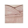thumbnail image 4 of HOFF Womens Pink Mixed Media Padded Tongue And Heel Back Pull Tab Cushioned Logo Mars Round Toe Platform Lace-Up Athletic Sneakers Shoes 6.5, 4 of 4