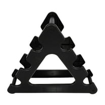 Greenadscape Dumbbell Weight Rack Stand Black 1Pack 33x29Cm