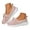 Pink, variant on Dakaela Womens Slip on Casual Shoes Memory Foam Running Tennis Sneakers Orthopedic Walking Flats