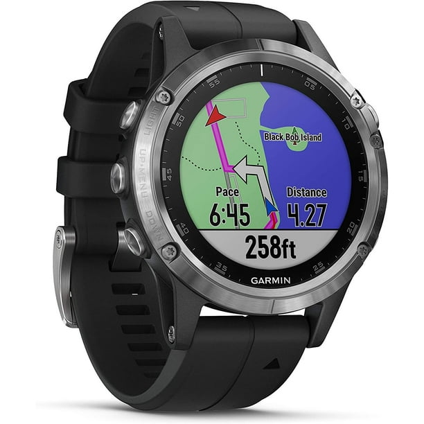 Garmin fēnix 5 Plus, Premium Multisport GPS Smartwatch, Features Color