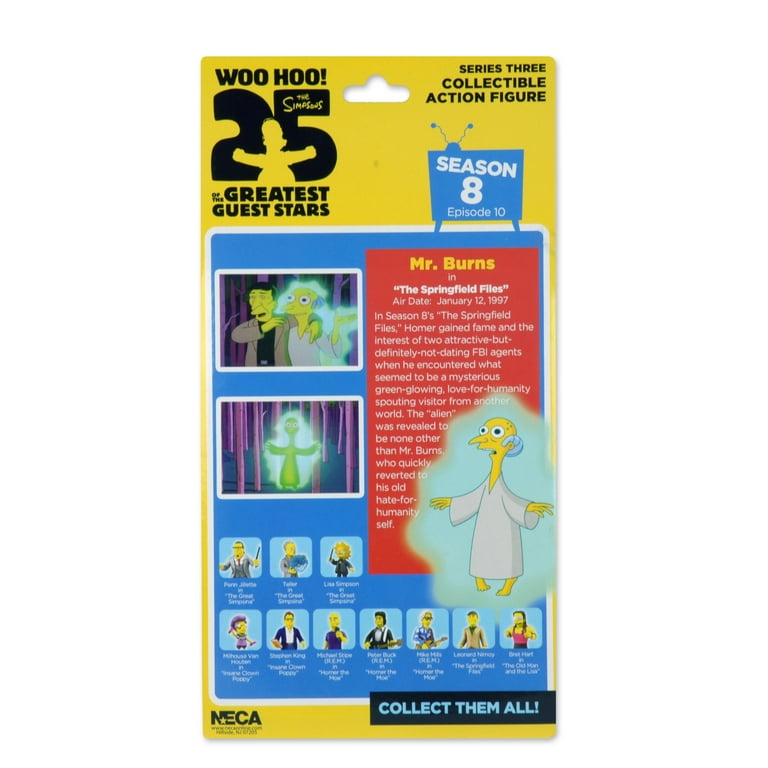 NECA - Simpsons 25th Anniversary - Series 3 - Mr. Burns (Glowing