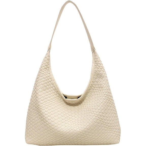 KALAKALA Leather Tote Bag for Women Top-handle Shoulder Bag, Hobo Bags Large Capacity Soft Vegan Crossbody Handbag Underarm