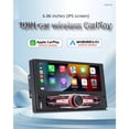 thumbnail image 3 of 7 Inch 1 Din Car MP5 Player Touch Screen Car Radio Carplay and Android Auto For Universal Auto Radio Multimedia Player, 3 of 21