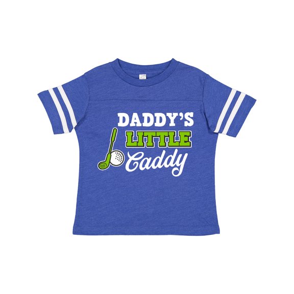 Inktastic Daddy's Little Caddy with Golf Club and Ball Boys or Girls Toddler T-Shirt