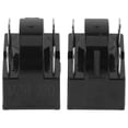 thumbnail image 2 of OUNONA 2-Pack Refrigerator Overload Protector with Black Plastic and Metal, Easy to Install Replacement Start Relay, 2 of 7