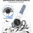 thumbnail image 7 of 3 in 1 Handle Attachments for Meta Quest 3 Controller Grips Accessories, VR Handle Extender Extension Grips for Oculus Quest 3 Beat Saber, Golf Club, Gorilla Tag Long Arms, Rowing Crew White, 7 of 7