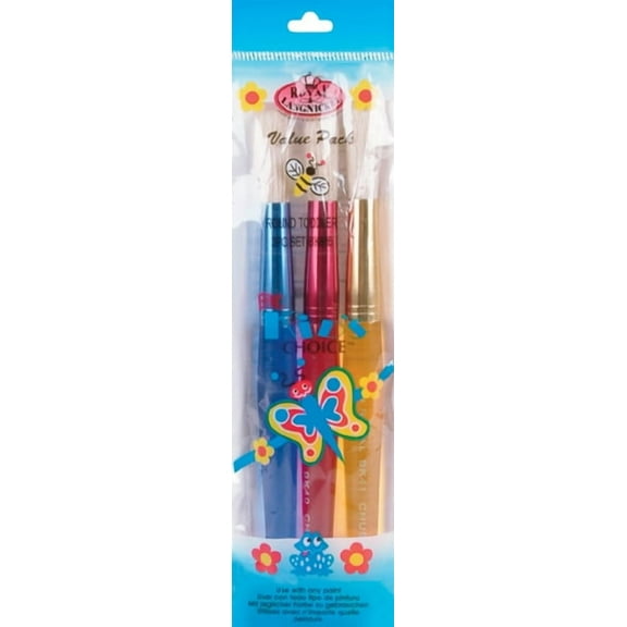 Royal & Langnickel Big Kid's Choice Toddler Brush Set 3/Pkg