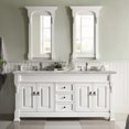 thumbnail image 2 of James Martin Vanities 147-V72-3Vsl Brookfield 72" Double Basin Wood Vanity Set - White, 2 of 2