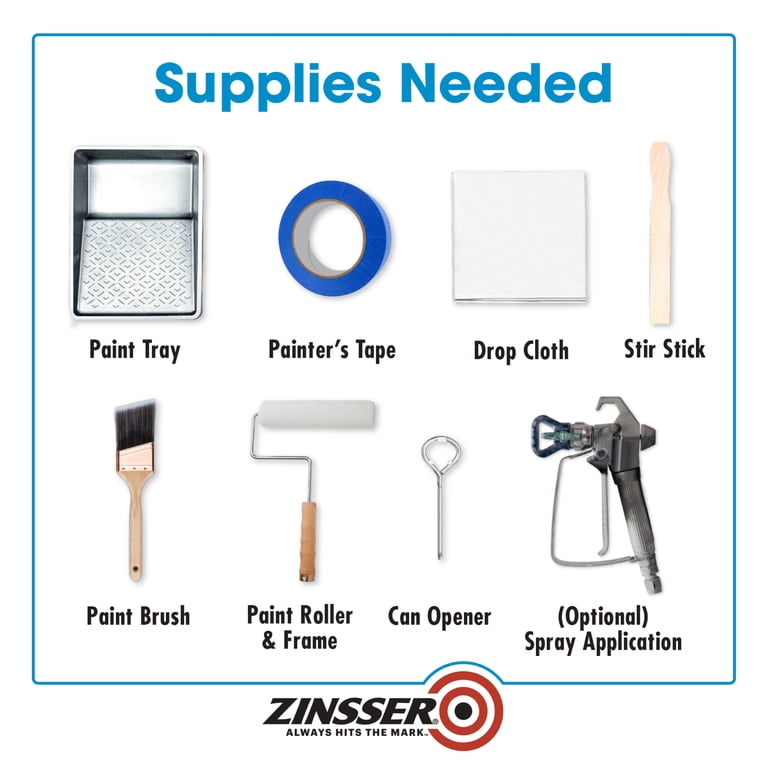 Zinsser Bulls Eye 1-2-3 Water-Based Primer, Gray 1 Gallon photo 7