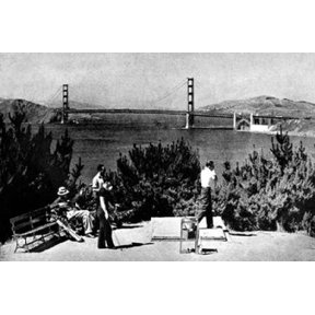 A Beautiful Shot San Francisco CA Canvas Art - Vintage San Francisco (24 x 36)