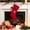 A, variant on 16.5in Red Initial Christmas Stocking, Letter R Personalized Knit Stocking with Pom Pom Tassels, Hanging Decor for Fireplace Mantel, 1 Pc