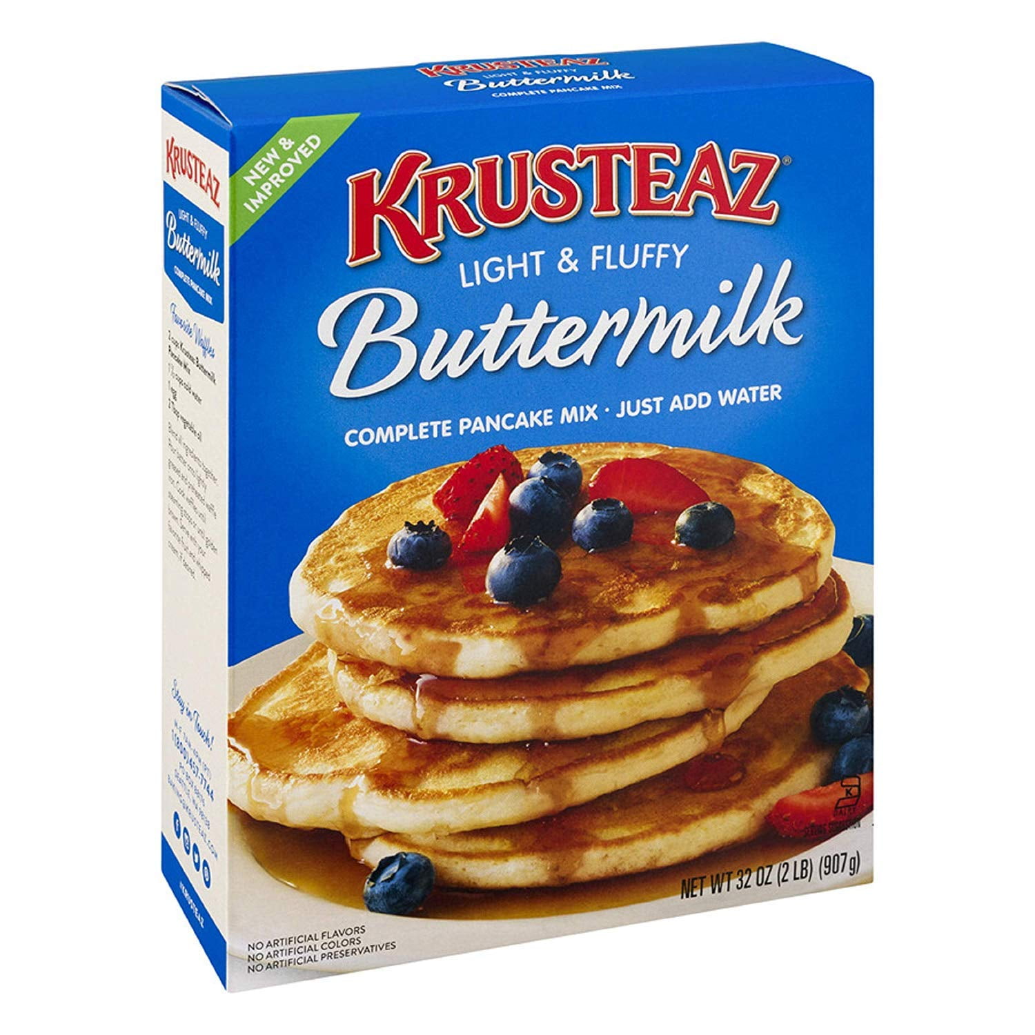 Krusteaz Buttermilk Pancake Mix, 32 OZ (Pack - 3)