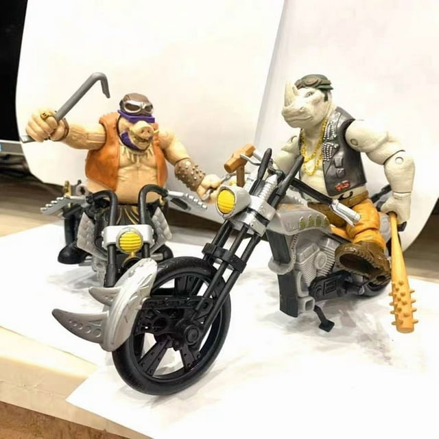 s Mutant s 87Version Bebop Rocksteady Splinter Moto Figurines Articulées Poupée Articulée Jouets de Collection