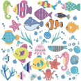 thumbnail image 1 of A Set Of Sea Fish Wall Decals Wall Stickers Wall Decor Removable Sticker For Living Room Bathroom Kid's Room, 1 of 5