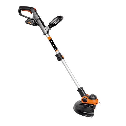 Worx WG163 20V 3.0 Ah Cordless Lithium-Ion 12 in. Grass Trimmer Edger with Command Feed by POSITEC MACHINERY