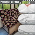 thumbnail image 6 of XYZCANDO Floral Skull RV Dinette Cushions Gothic RV Decor Washable Furniture Covers for Sofa and Loveseat Comfortable Cushion Covers for Couches and Sofas Stretchable Slipcovers Camper Black, 6 of 7