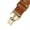 Brown - Gold, variant on 18mm Tan Brown Leather Watch Band Men Deployment Clasp Watch Strap Soft Handmade Wristband Quick Release Replacement Gold Butterfly Buckle, Vintage Gift for Father's Day Dad Son Husband