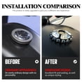 thumbnail image 3 of Motorcycle Gear Fuel Gas Cap Tank Cover Fit For Harley Sportster Touring Softail, 3 of 5