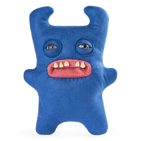 Fuggler Funny Ugly Monster Plush (Sir Horns-A-Lot, Blue) (9 Inches)