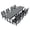 Gray, variant on ATKELITION 12-Piece All-Weather HDPE Patio Dining Set for 10 with Umbrella Hole