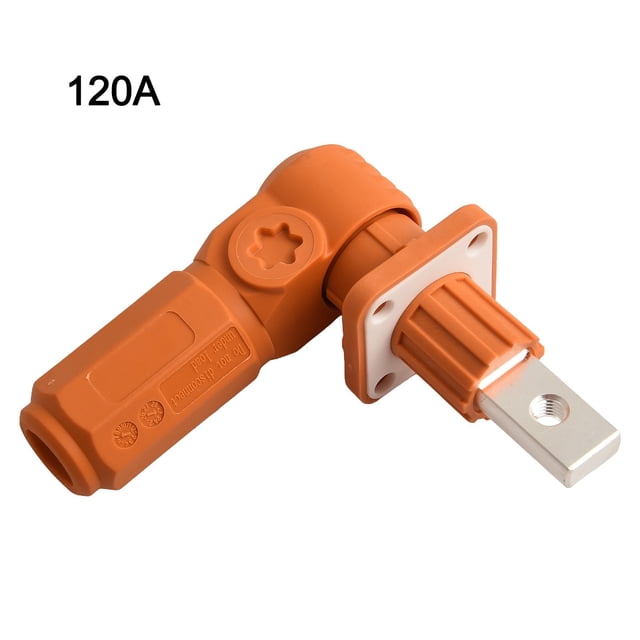 Battery Case Input Output Terminal Connector 200A 120A Removable Quick Plug Terminal Flame Retardant Waterproof IP67 Single Core
