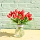 thumbnail image 5 of 20 flores de seda de tulipán sintético de 13.0 in para decoración del hogar, centro de mesa, ramo de boda Ormromra, 5 of 5