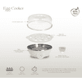 thumbnail image 4 of Cook With Color Egg Boiler, Kettle, Panini Cream Set – Back to School & College, 4 of 4