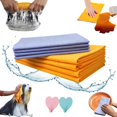 thumbnail image 1 of Chiffon de Nettoyage Ultra-Absorbant Miracle, Chiffon de Nettoyage Absorbant Multi-Usage en Non-Tissé, Chiffon de Nettoyage Super Absorbant Réutilisable Lavable Sans Rayures pour Séchage de Voiture (8 Pcs), 1 of 7