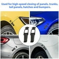thumbnail image 4 of 1 Pair Carbon Fiber Quick Release Fastener, Fastener Latch for Fender Trunk and Hatch Lids, 4 of 8