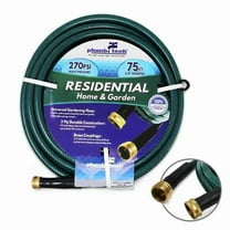 75 ft. PVC Vinyl Green Garden Hose