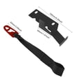thumbnail image 3 of Rear Seat Quick Latch Release Kit Black Strap For 2009-2022 Ford F150 F250 F350, 3 of 10
