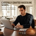 thumbnail image 5 of Aeshory 6x10ML Men's Fragrance Oil Gift Set - Diffuser & Candle Scents, 5 of 7