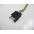 thumbnail image 2 of 12" 4 Way Flat Plug Camper Boat Trailer Truck Car Extension Wire Harness, 2 of 3