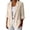 A1 Beige, variant on Women's Blazer Jacket Short Sleeve Summer Casual Lightweight Button Lapel Blazers with Pockets Blazers Work Office Suit Open Front Short Sleeve Suit Lapel Jacket with Pockets White XL