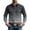 #02 Black, variant on Men's Western Style Snap Button Shirt, Long Sleeve Casual Top, Solid Color Workwear Button-Down with Exterior Pocket for Casual Work Party, Orange XL