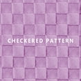 thumbnail image 6 of Exclusivo Mezcla Checkered Orthopedic Pet Bed for Large Dogs 42"X28", Waterproof Removable Washable Cover, Purple, 6 of 7