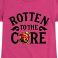 thumbnail image 3 of Descendants - Rotten To The Core - Toddler And Youth Girls Short Sleeve Graphic T-Shirt, 3 of 5