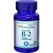 Puritan's Pride Vitamin B-2 (Riboflavin) 100 mg
