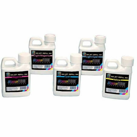ColorFast Technology 1-Liter Canon BCI-6/CLI-8/CLI-221/521 Bulk Ink Refill,