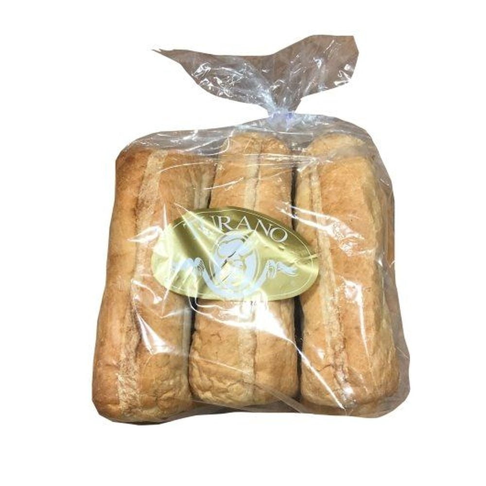 Turano Baking Hilltop Hearth Baked Unsliced Roll - 6 per pack - 12 packs per case.