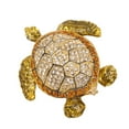 thumbnail image 4 of Joyero De Tortuga, Joyero De Baratija De Tortuga Detalles Finos Diamantes De Imitación De Aleación De Zinc Pintados A Mano Para La Decoración Del Hogar Para El Almacenamiento De ANGGREK Otros, 4 of 8