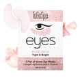 thumbnail image 1 of ToGoSpa OJOS de oro rosa Guerrero del círculo oscuro | Almohadillas de gel antienvejecimiento Premium Clean con colágeno, ácido hialurónico, aloe vera, vitaminas C y E, 1 paquete, 3 pares, 1 of 2