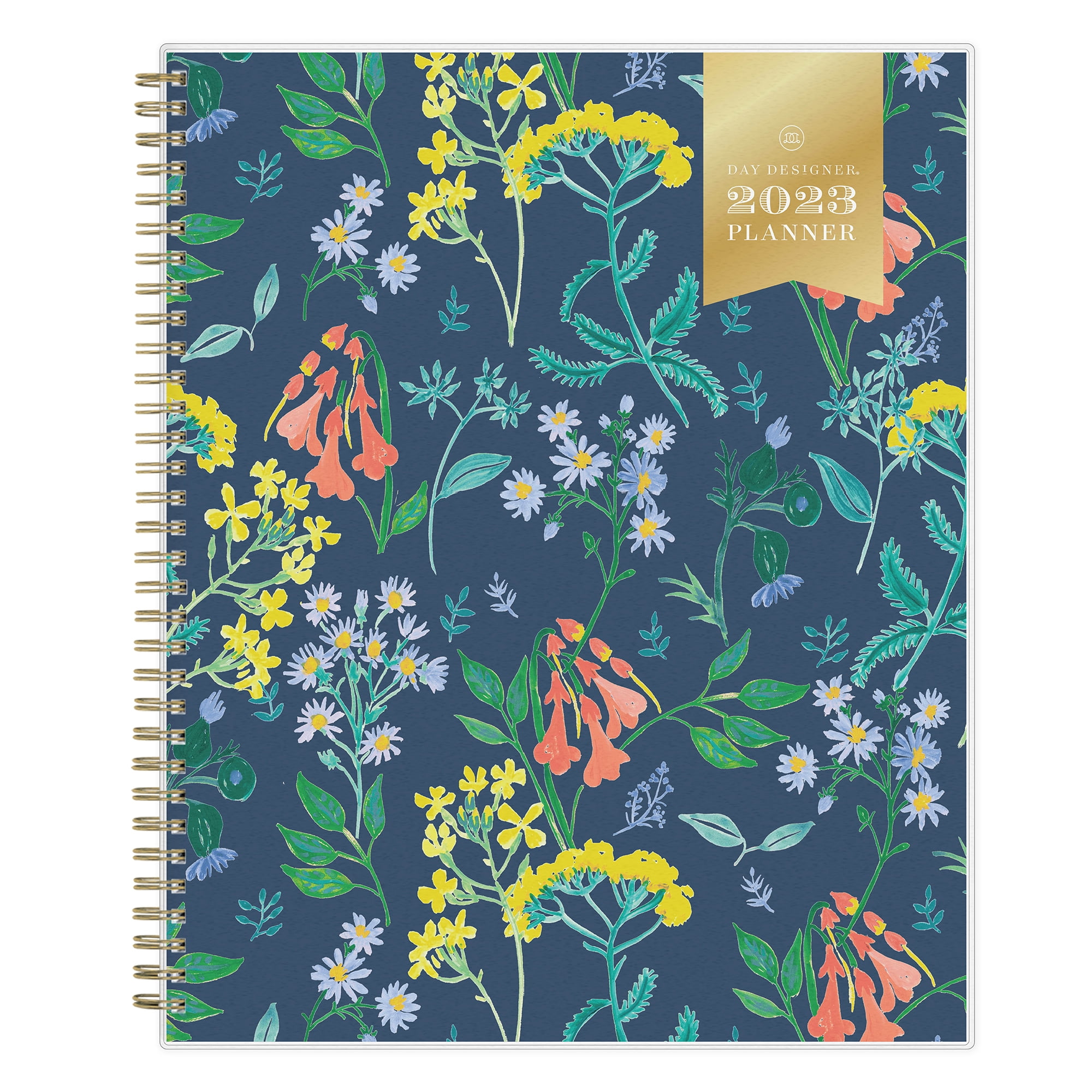 2023 Weekly & Monthly Planner, 8.5x11, Day Designer for Blue Sky, Meadow Blue