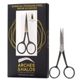 thumbnail image 1 of Tijeras para cejas Arches and Halos Acero inoxidable, 1 of 4