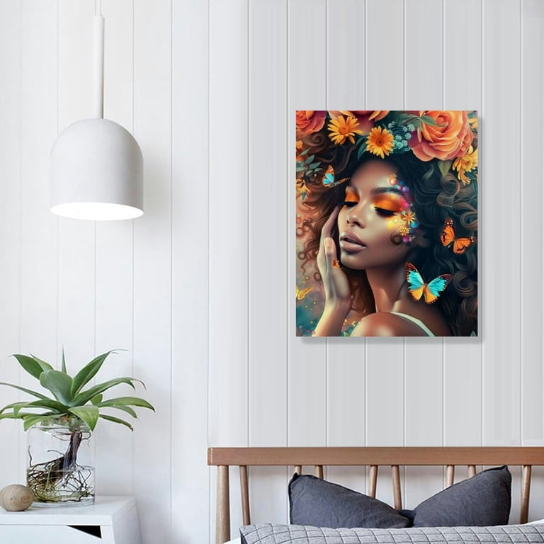 Classical African Woman Paintings Abstract Africa Map Shape Head Wall Art Watercolor Canvas Prints Posters for Home Decor Classical African Woman Paintings Abstract Africa Map Shape Head Wall Art Watercolor Canvas Prints Posters for Home Decor