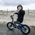 thumbnail image 4 of Glerc 14 Inch Little Kids Bike BMX Style Bicycle with Training Wheels Coaster & Rear V Brake for 3-5 Years Old Boys Girls, Black, 4 of 9