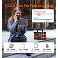 thumbnail image 3 of 200W Peak Portable Power Station 166Wh 45000mAh CPAP Battery Backup Power Supply 110V 150W Pure Sine Wave Solar Generator for Camping Home Emergency, 3 of 9